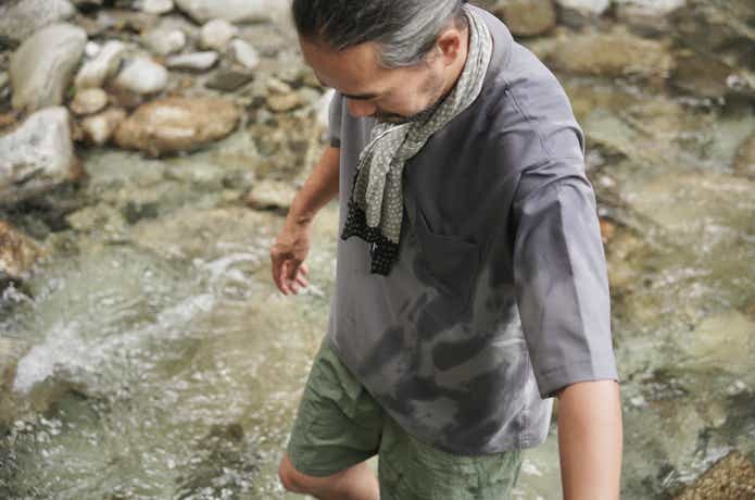 無印良品　風を通すTシャツ