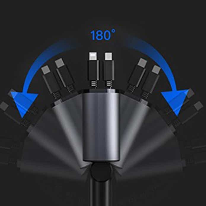 巻取り式 充電ケーブル