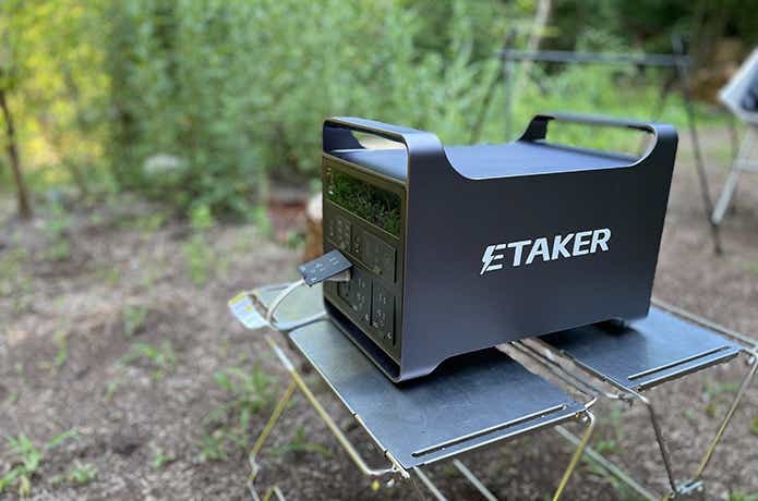 ETAKER「Portable Power Station M2000