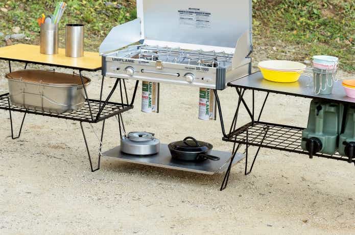 ユニフレーム フィールドラック システムラック カラプレ