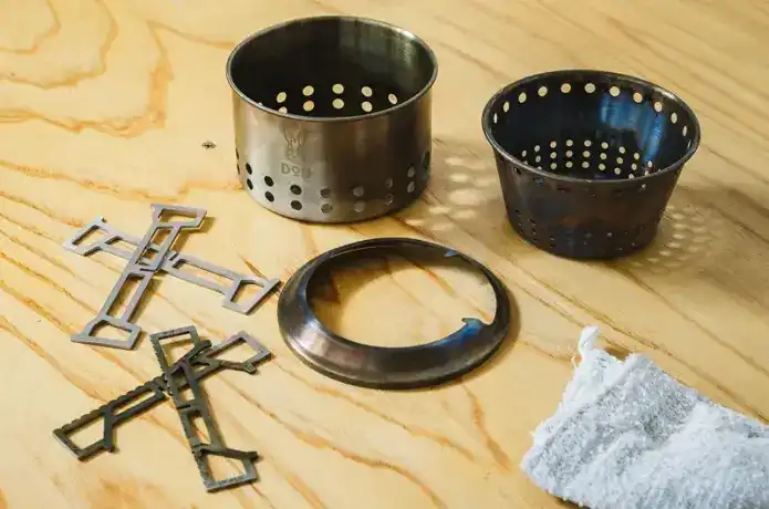 DOD「シェラもえファイヤー」を分解した状態