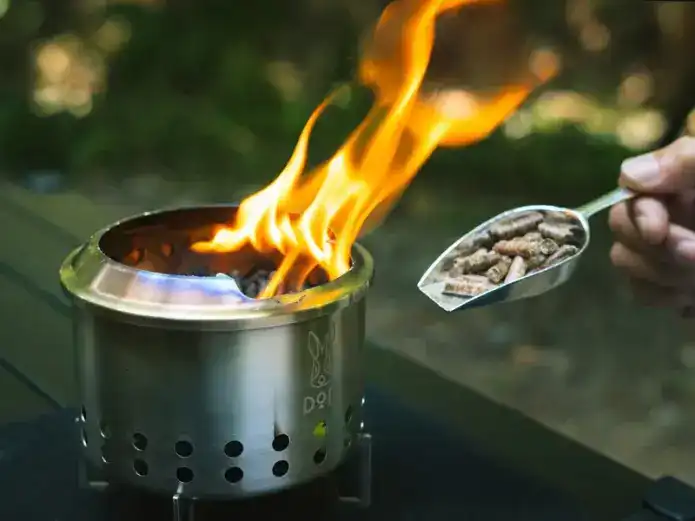 DOD「シェラもえファイヤー」の燃焼状態