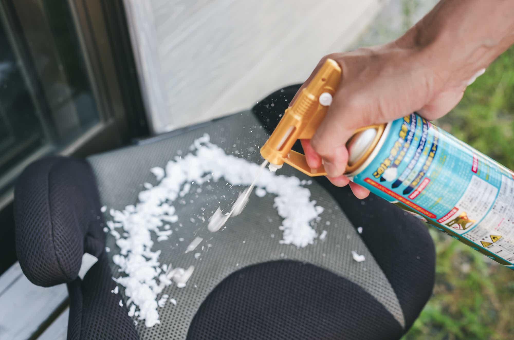 ルームピア 車内のシャンプー チャイルドシート ジュニアシート