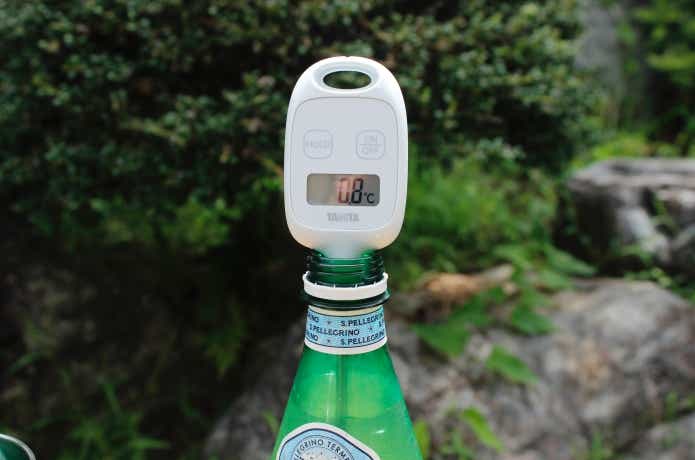 検証スタート時の炭酸水の温度