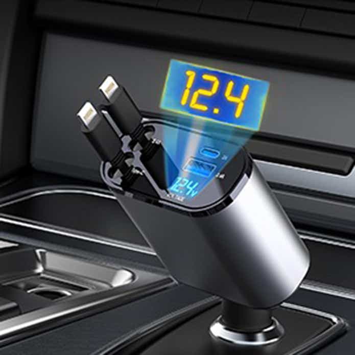 巻取り式 充電ケーブル