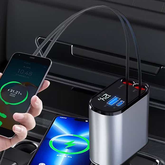 巻取り式 充電ケーブル