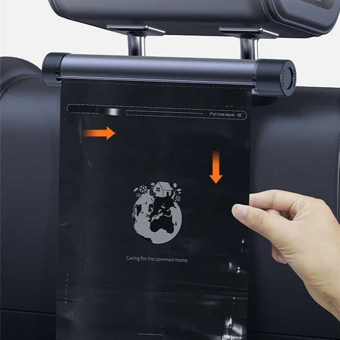 ローラー式 車載用ゴミポケット