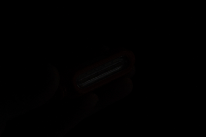 白色、白色点滅、赤色点滅のモード