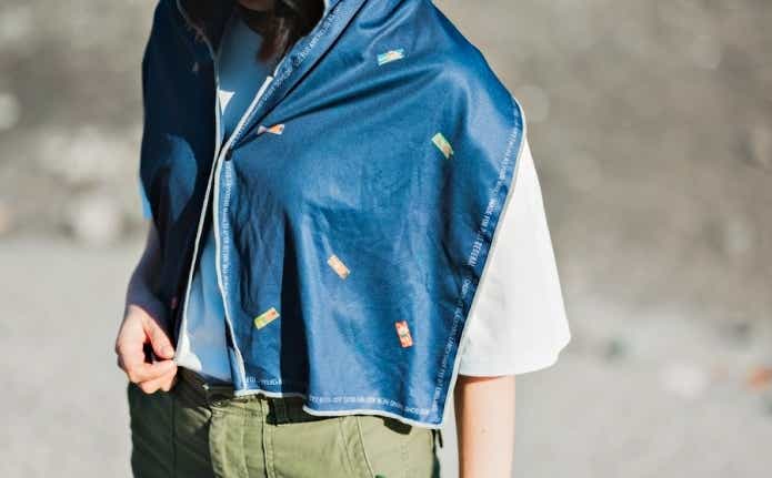 ポストジェネラル 「クイックドライ フーディータオル」