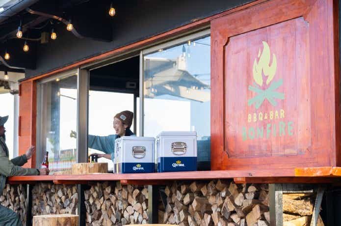 長井海の手公園 ソレイユの丘のバーベキュー場