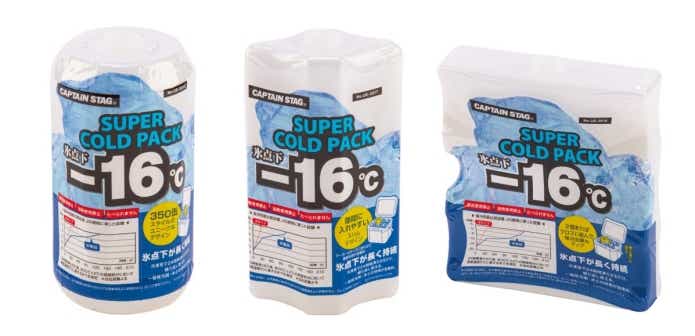 「氷点下スーパーコールドパック」シリーズ