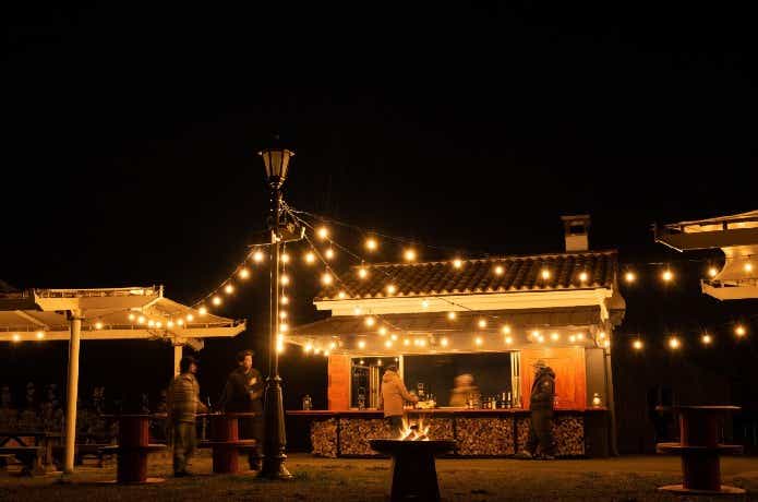 長井海の手公園 ソレイユの丘のバーベキュー場