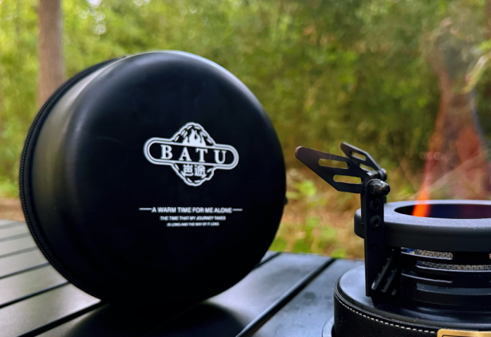 アルコールストーブ BATU2 調理も焚き火もこれ一台！簡単操作の大容量アルコールストーブ
