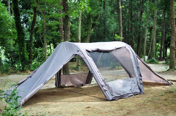 M.W.MのREADY Tent-Airvanのメッシュ状態