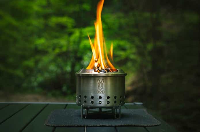 DOD「シェラもえファイヤー」の燃焼状態