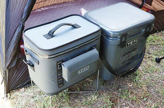 クーラーボックスにつけたサイドキックドライ