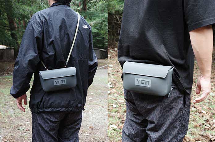 サイドキックドライの肩掛け