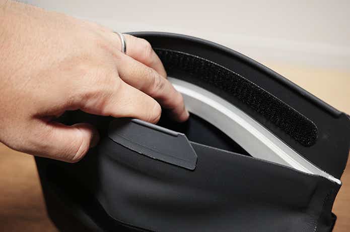 中に手を入れたサイドキックドライ