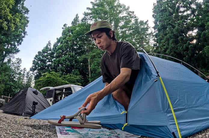 パーゴワークスのZENN DOME SHELTER