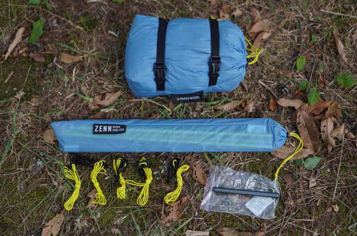 パーゴワークスのZENN DOME SHELTER