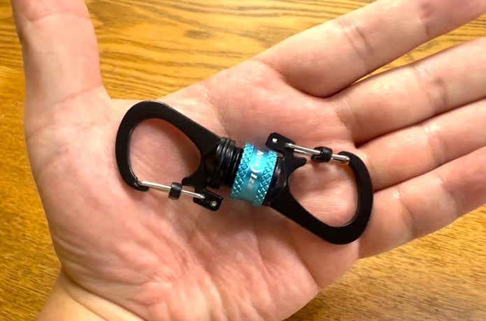 NITEIZE「360° マグネット スライドロックカラビナー