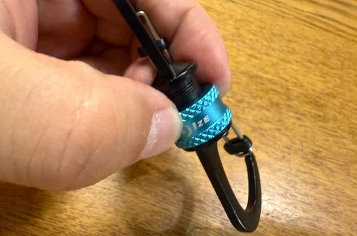 NITEIZE「360° マグネット スライドロックカラビナー