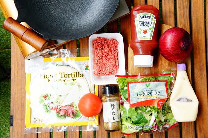 ビックマックタコスの材料