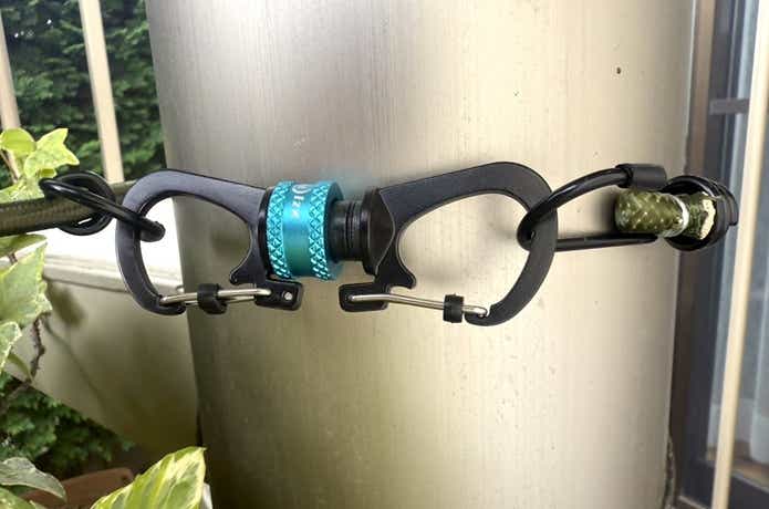 NITEIZE「360° マグネット スライドロックカラビナー