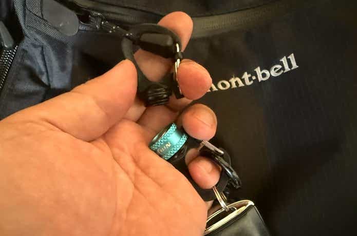 NITEIZE「360° マグネット スライドロックカラビナー