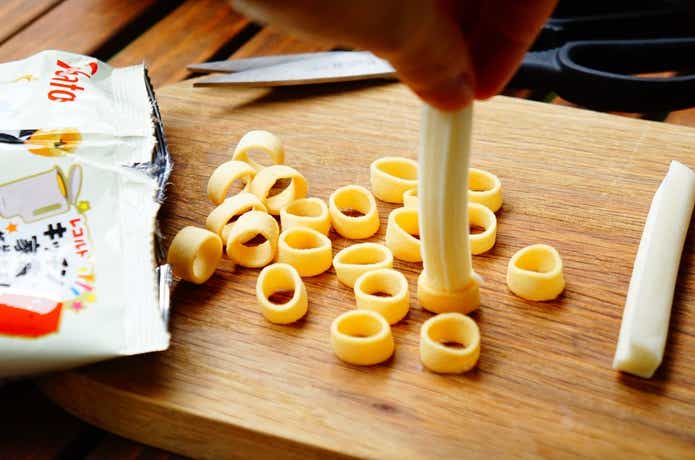 さけるチーズ×ポテコ（さけコ）の作り方