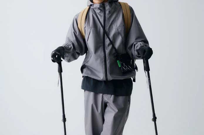 キウ レインセットアップ 上下セット K410