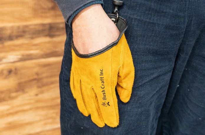 ブッシュクラフト クイック焚き火グローブ