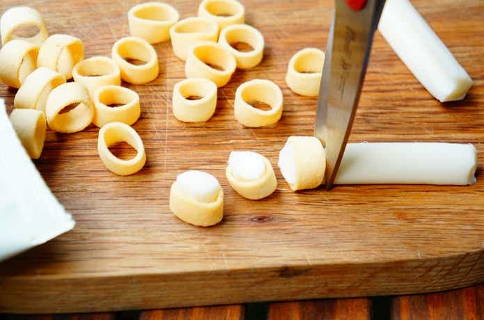 さけるチーズ×ポテコ（さけコ）の作り方