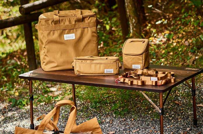 コールマン ハンギングチェーンと3つの収納ケース