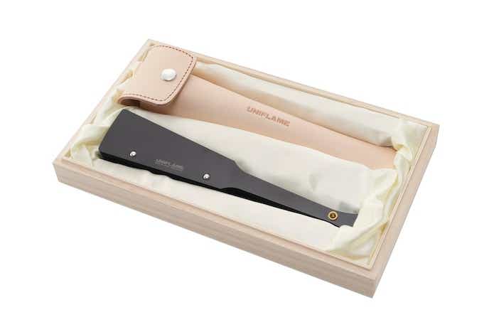 ユニフレーム メタ扇 ブラック ファイアスタンド ポットハンガー