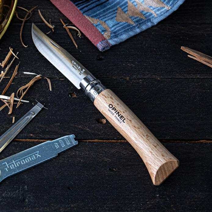 オピネル アウトドアナイフ No.10 ステンレススチール