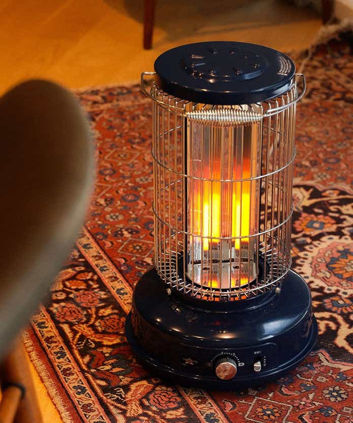 アラジン グラファイトフレームヒーター（藍色）