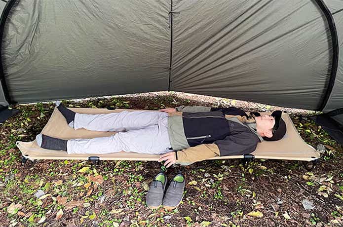 TIMBER RIDGE「キャンプコット」