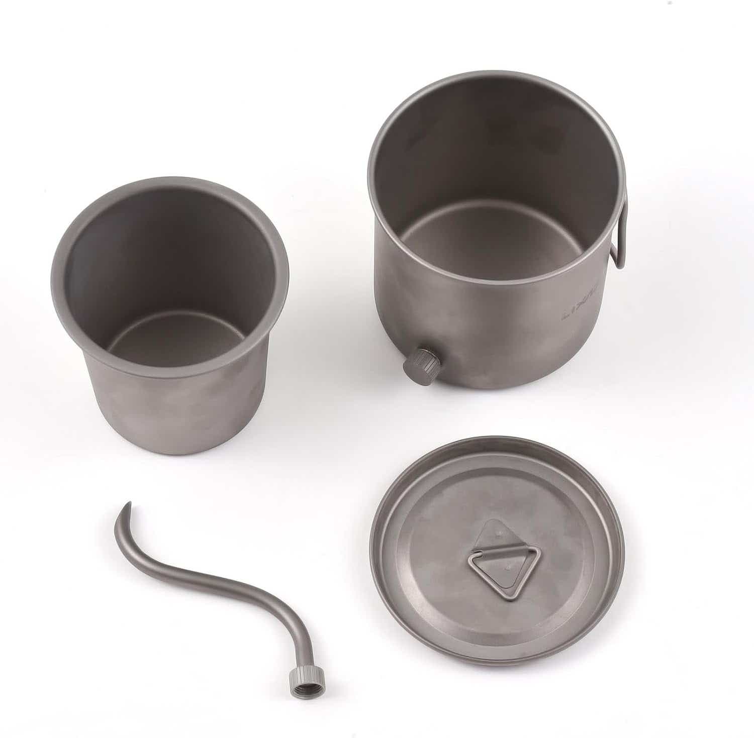 LIXADAのチタンコーヒーポット