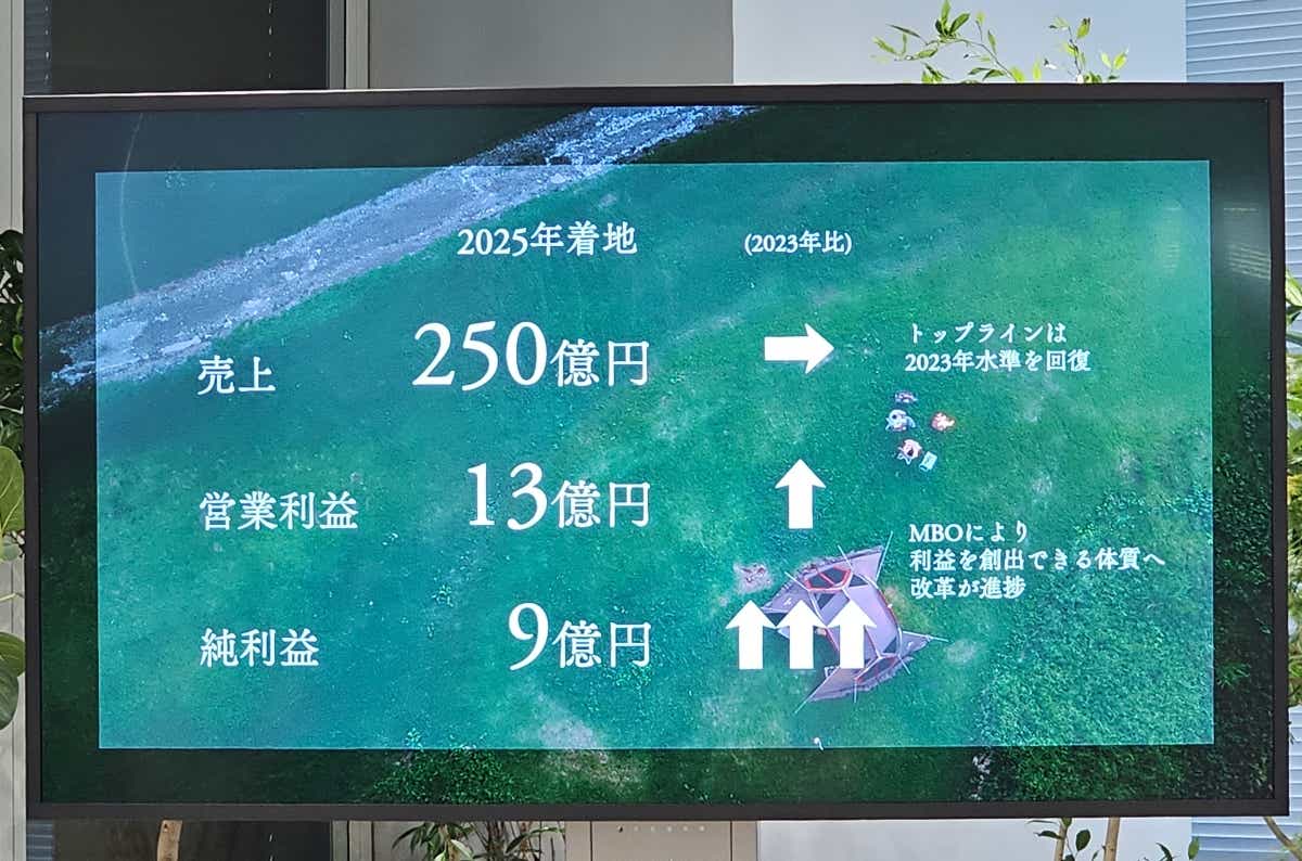 スノーピーク　新社長　就任会見