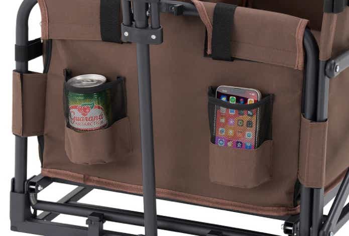 ロゴス「チェアfor2 キャリーカート」