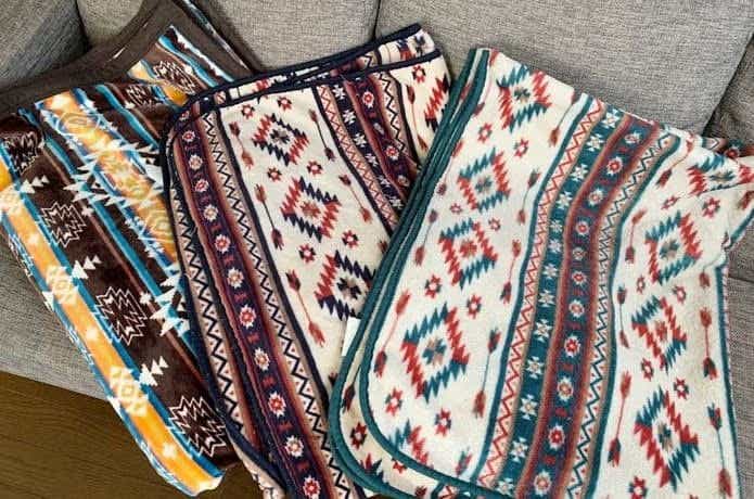 しまむらのブランケット