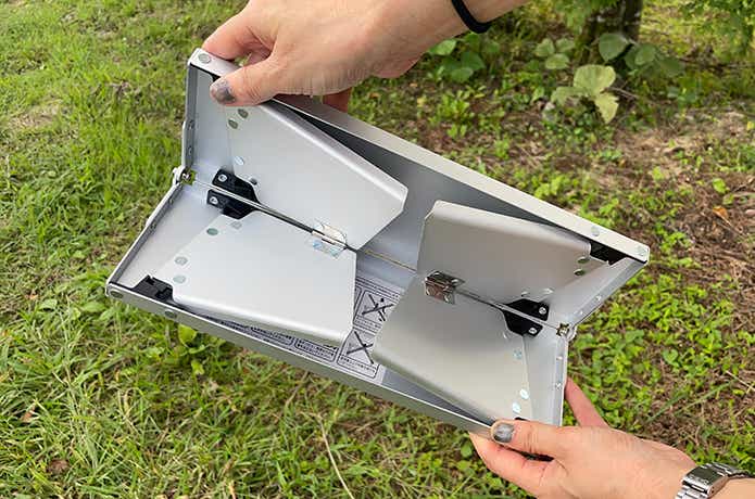 A4 アルミポップアップテーブル