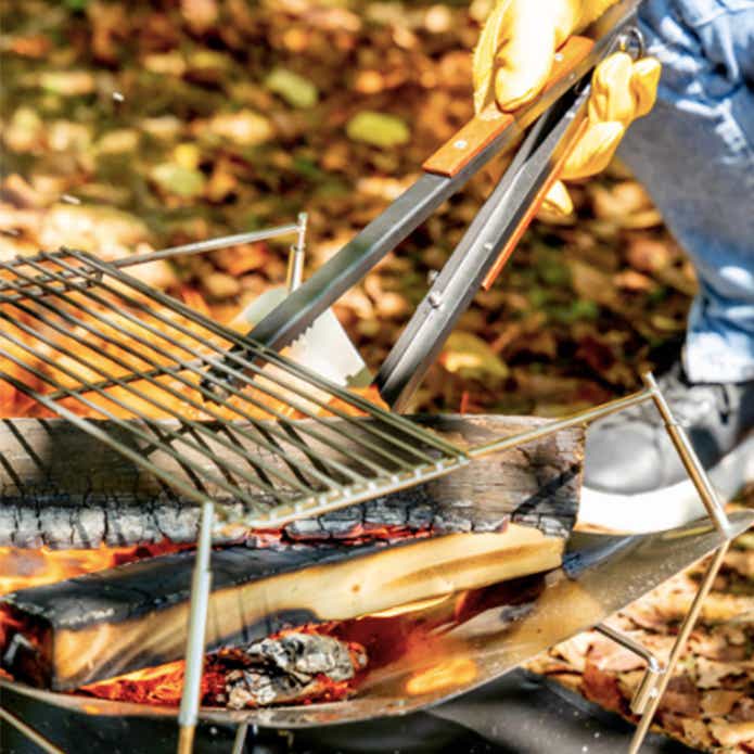 BUNDOK 薪バサミ火吹き付き