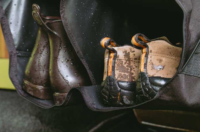 CAMP HACKオリジナルの「マルチシューズラック」