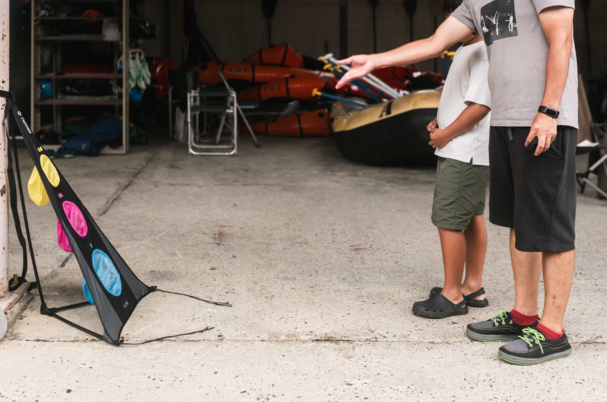 Helinox_HeliDrop　親子で