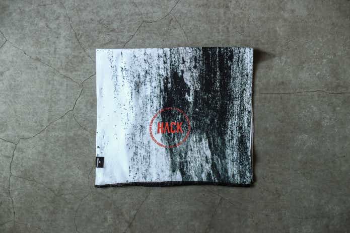 CHAORAS / スポーツてぬぐい（CAMP HACK exclusive）BLACK BARK