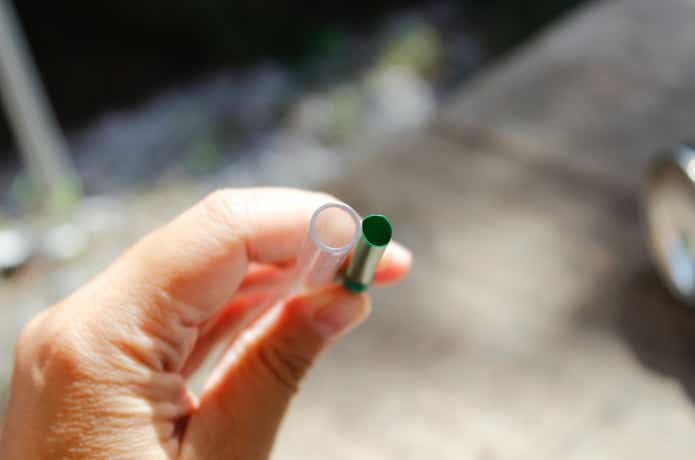 市販のストローと太さ比較