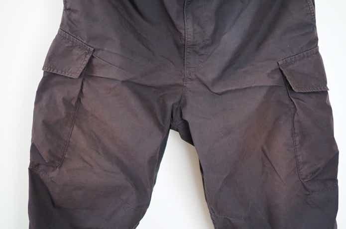 色あせたパンツ