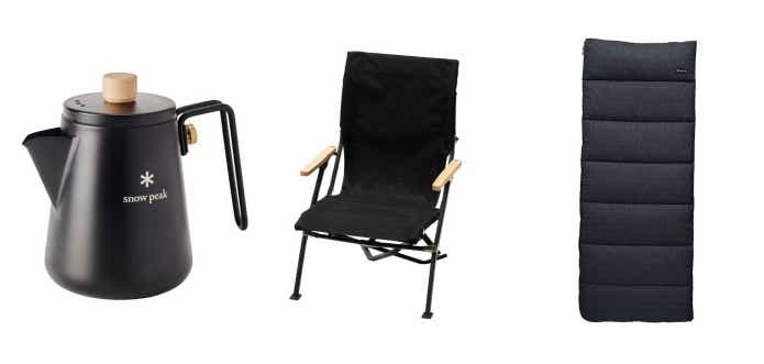 スノーピーク　ローチェア30 ブラック フィールドバリスタ ケトル ブラック SSシングルプラスパワー